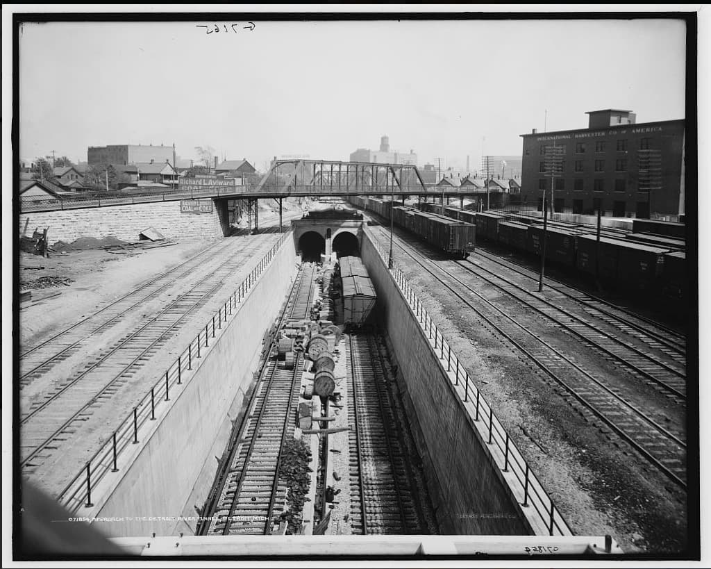 Track view of the property